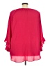 C established 1946 100% Polyester Red 3/4 Sleeve Blouse Size 26 - 28 - photo 2