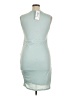 BTFBM Solid Teal Cocktail Dress Size XL - photo 2