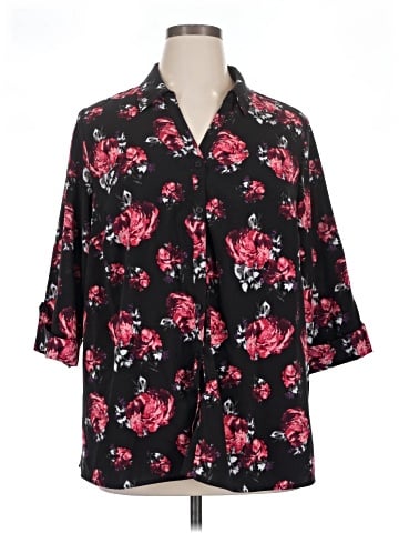 Catherines 3/4 Sleeve Blouse (view 1)