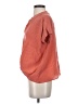 Amour Vert 100% Silk Orange Blouse Size S - photo 5