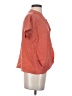 Amour Vert 100% Silk Orange Blouse Size S - photo 4