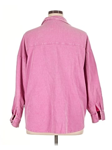 Divided by H&M 3/4 Sleeve Button-Down Shirt (view 2)