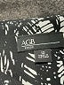 AGB Graphic Black Cocktail Dress Size 12 - photo 7