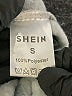 Shein 100% Polyester Chevron-herringbone Gray Casual Pants Size S - photo 7