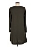 Architect Solid Gray Casual Dress Size M (petite) - photo 2