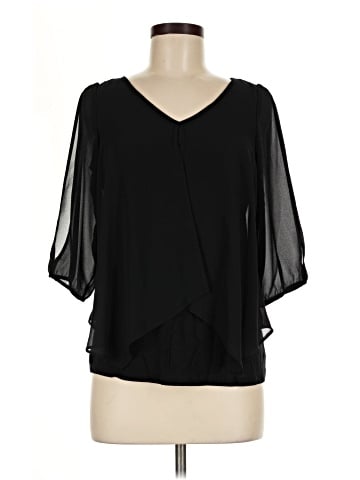 By & By 3/4 Sleeve Blouse (view 1)