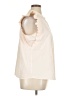 Express Ivory Sleeveless Button-Down Shirt Size XL - photo 4