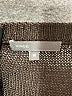 Vince. 100% Rayon Gold Brown Poncho Size M - photo 7