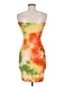 Assorted Brands Tie-dye Orange Cocktail Dress Size M - photo 2