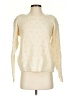 Cape Isle Knitters Polka Dots Ivory Pullover Sweater Size S - photo 1