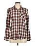 Gap Plaid Red Long Sleeve Button-Down Shirt Size M - photo 1