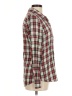 Gap Plaid Red Long Sleeve Button-Down Shirt Size M - photo 4