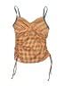 PrAna 100% Polyester Stripes Orange Swimsuit Cover Up Size S (kids) - photo 1