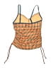 PrAna 100% Polyester Stripes Orange Swimsuit Cover Up Size S (kids) - photo 2