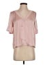J by Joie Pink Short Sleeve Blouse Size S - photo 1