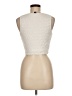 Shein Ivory Sleeveless Blouse Size 6 - photo 2