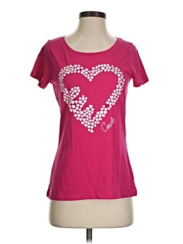 Coach Heart Poppy Short Sleeve T-Shirt (view 1)