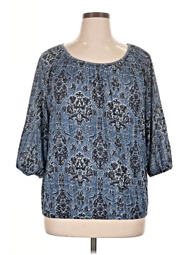 Faded Glory 3/4 Sleeve Blouse (view 1)