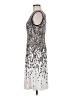 Gabby Skye Silver Cocktail Dress Size 8 - photo 5