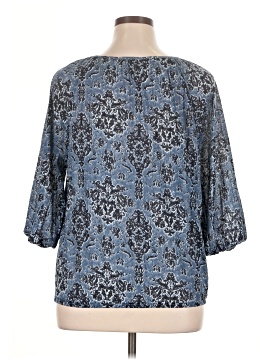 Faded Glory 3/4 Sleeve Blouse (view 2)