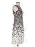 Gabby Skye Silver Cocktail Dress Size 8 - photo 4