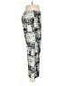 Talbots Graphic Silver Casual Pants Size 6 - photo 4