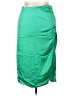 Zara Solid Green Casual Skirt Size XL - photo 1