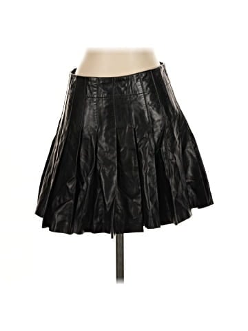 Alice + Olivia Leather Skirt (view 1)