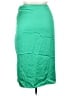 Zara Solid Green Casual Skirt Size XL - photo 2