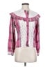 Katie May Pink Long Sleeve Blouse Size XS - photo 1