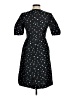 Paul Stuart Polka Dots Black Casual Dress Size 8 - photo 2