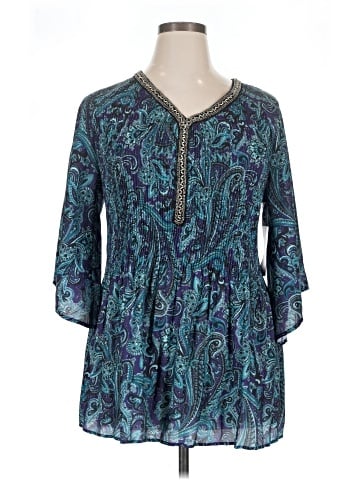 Catherines 3/4 Sleeve Blouse (view 1)