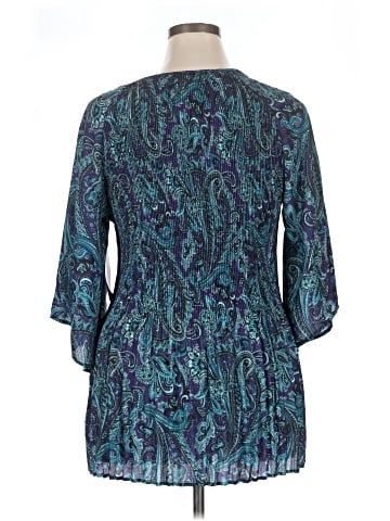 Catherines 3/4 Sleeve Blouse (view 2)