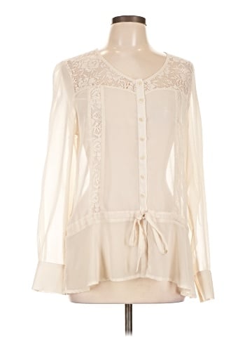 i Jeans by Buffalo Long Sleeve Blouse (view 1)