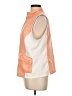 Izod Golf 100% Polyester Color Block Orange Vest Size L - photo 5