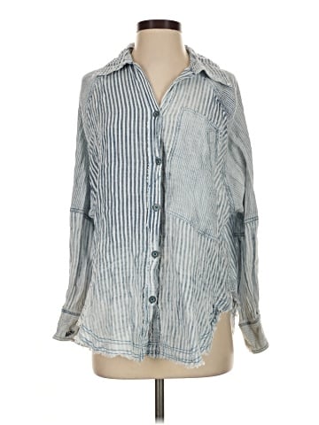 We the Free Long Sleeve Button-Down Shirt (view 1)