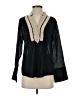J.Crew 100% Cotton Black Long Sleeve Blouse Size S - photo 1