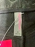 Commando Metallic Black Silver Shorts Size M - photo 3
