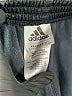 Adidas 100% Polyester Black Track Pants Size 7 - photo 3