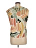 Shein Green Sleeveless Blouse Size 6 - photo 2
