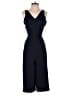 Ann Taylor LOFT Outlet 100% Polyester Solid Blue Jumpsuit Size 6 Petite - photo 1