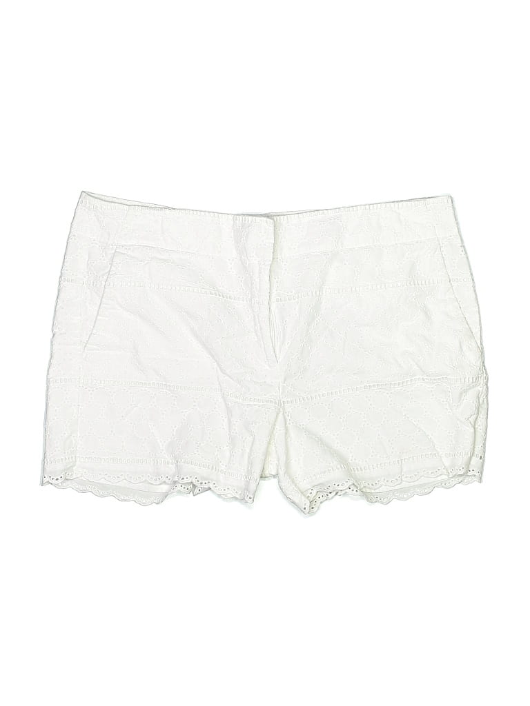Pre-owned Ann Taylor Loft Shorts In White