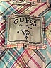 Guess Plaid Teal Long Sleeve Button-Down Shirt Size XL - photo 7