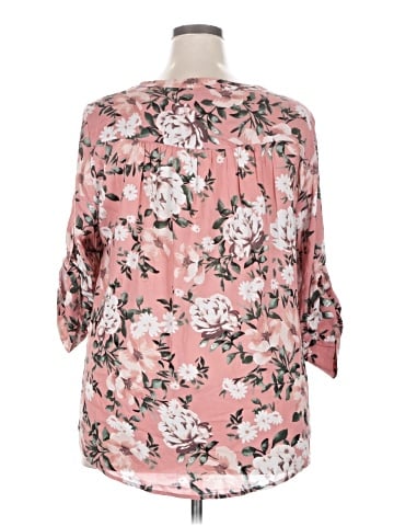 Torrid 3/4 Sleeve Blouse (view 2)
