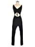 Mind Code Solid Black Jumpsuit Size S (estimated) - photo 1