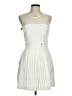 Bebe White Cocktail Dress Size 6 - photo 1
