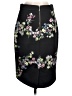 Ted Baker London Floral Black Formal Skirt Size 6 (2) - photo 2