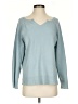 Subtle Luxury 100% Cashmere Blue Cashmere Pullover Sweater Size S - photo 1