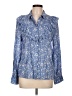 Sfera Blue Long Sleeve Blouse Size L - photo 1