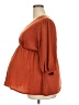 Isabel Maternity 100% Polyester Orange 3/4 Sleeve Blouse Size XXL Maternity - photo 5